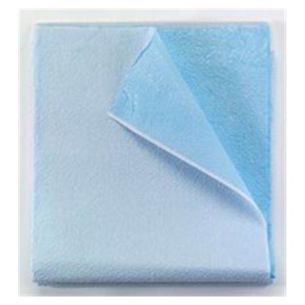 Drape Sheet 40 in x 90 in Blue 1 Ply Tissue / Poly 50/Ca